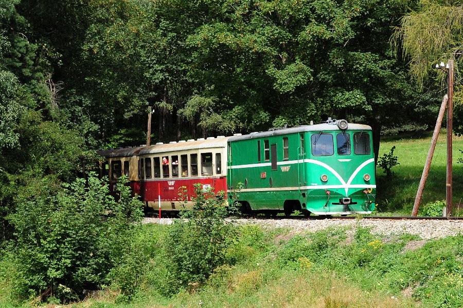 2020.08.27 JHMD T47.015 und T47.005 Jindřichův Hradec - Nová Bystřice (1)